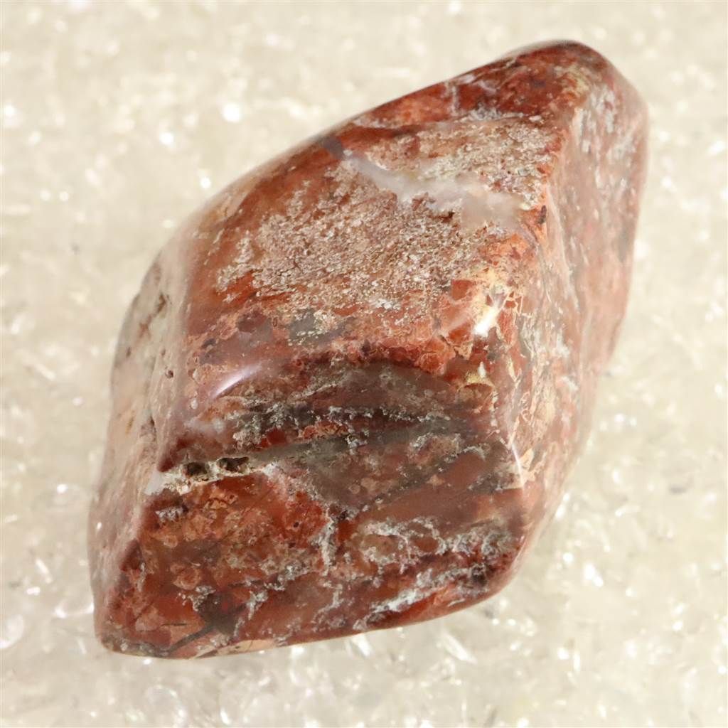 佐渡 赤玉石 69mm 磨き 原石 証明書付 123g 【榎本通商96441】 - メルカリ