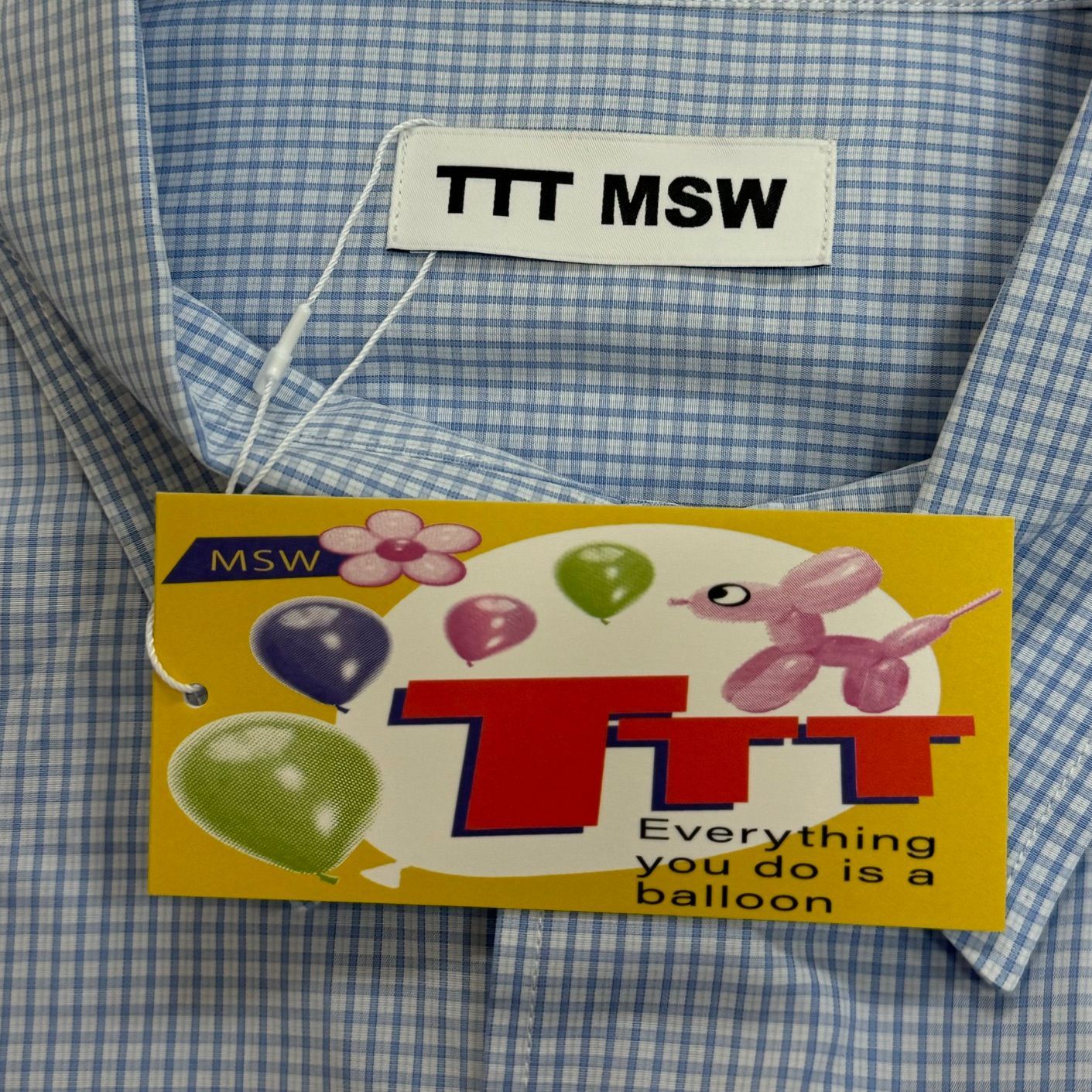 定価29700円 新品 TTT_MSW 23SS レギュラーカラーシャツ ティー 定価29700円 新品 TTT_MSW 23SS レギュラーカラーシャツ ティー