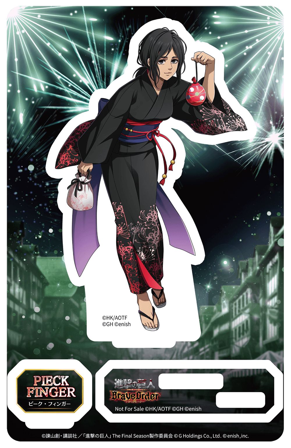 進撃の巨人 ピーク アクリルスタンド ブレオダ 2.5周年 進撃の巨人