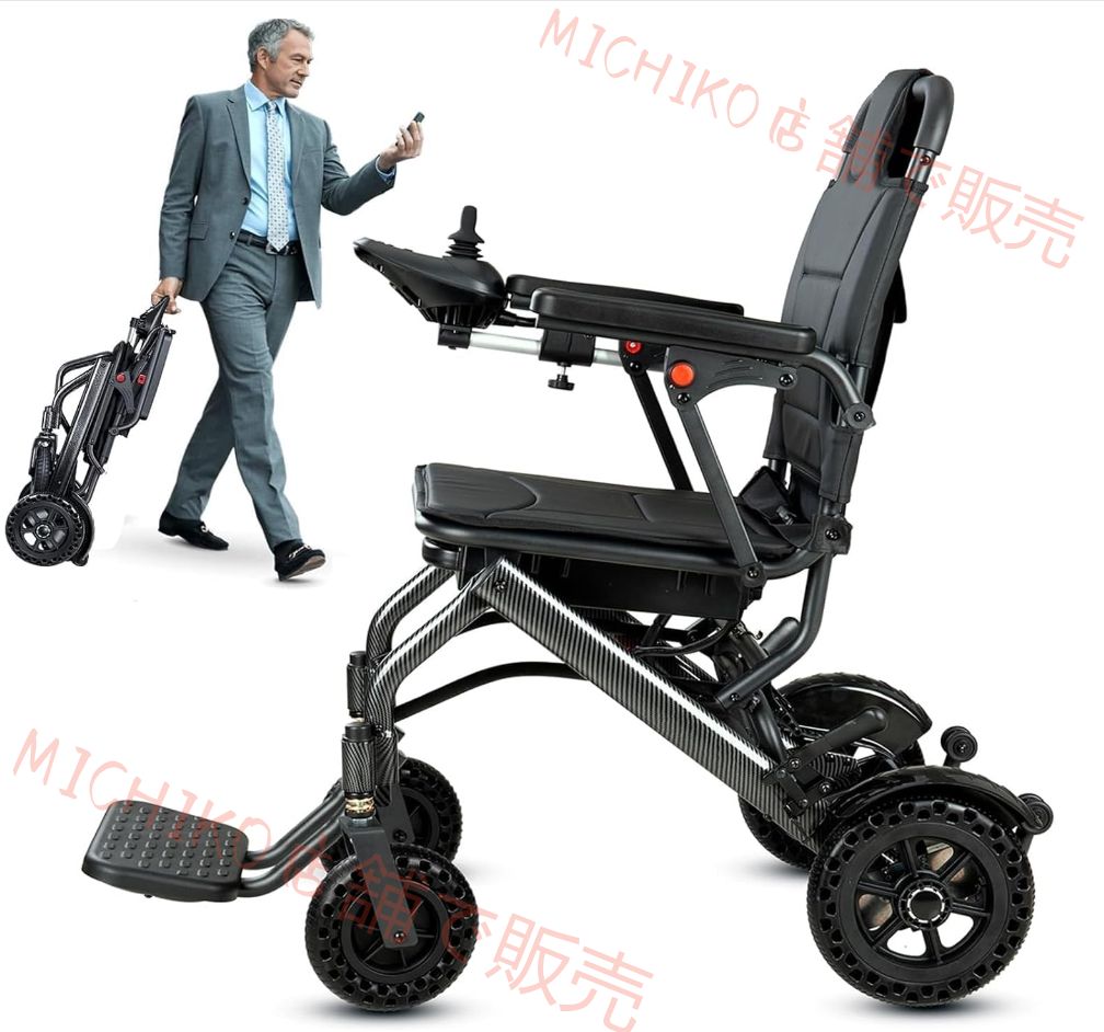 電動車いす 電動車椅子 全自動車椅子 全地形 電動ミニカー 折り畳み 軽量車いす 歩行補助 耐荷重100kg アルミニウム合金製 四輪車 電動コンパクト車いす 軽量アルミ合金フレーム 着脱式バッテリー 介助ブレーキ付き 介護車椅子 車いす走行距離20キロ