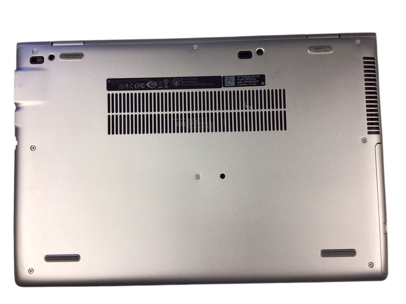 【ジャンク】 HP ProBook 650 G5 ノートPC HP PROBOOK 650 G5 中古ノートパソコン：中古パソコン 中古PC