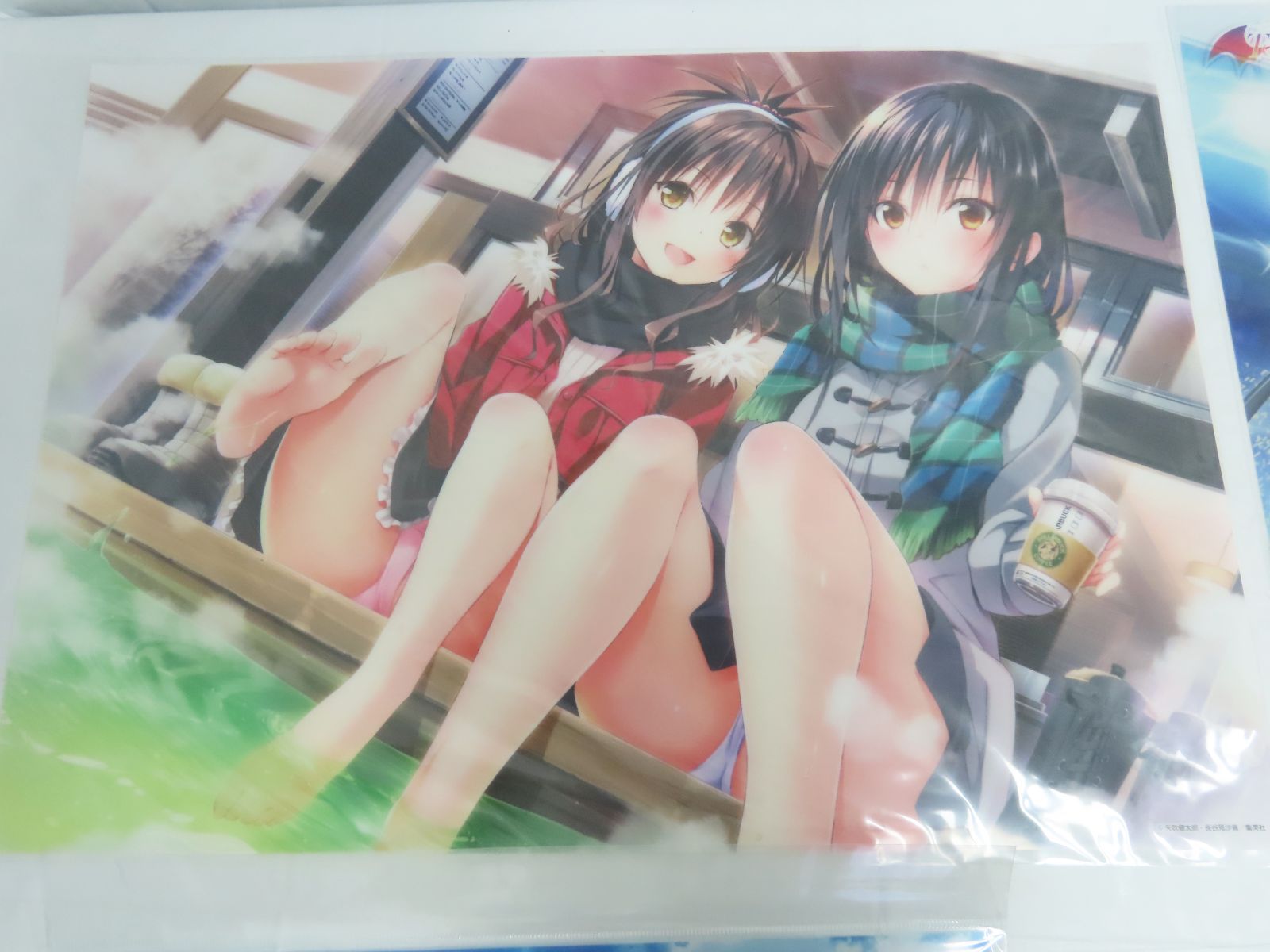 未開封☆ToLoveる ダークネス A3クリアポスター 15枚セット 唯 美柑