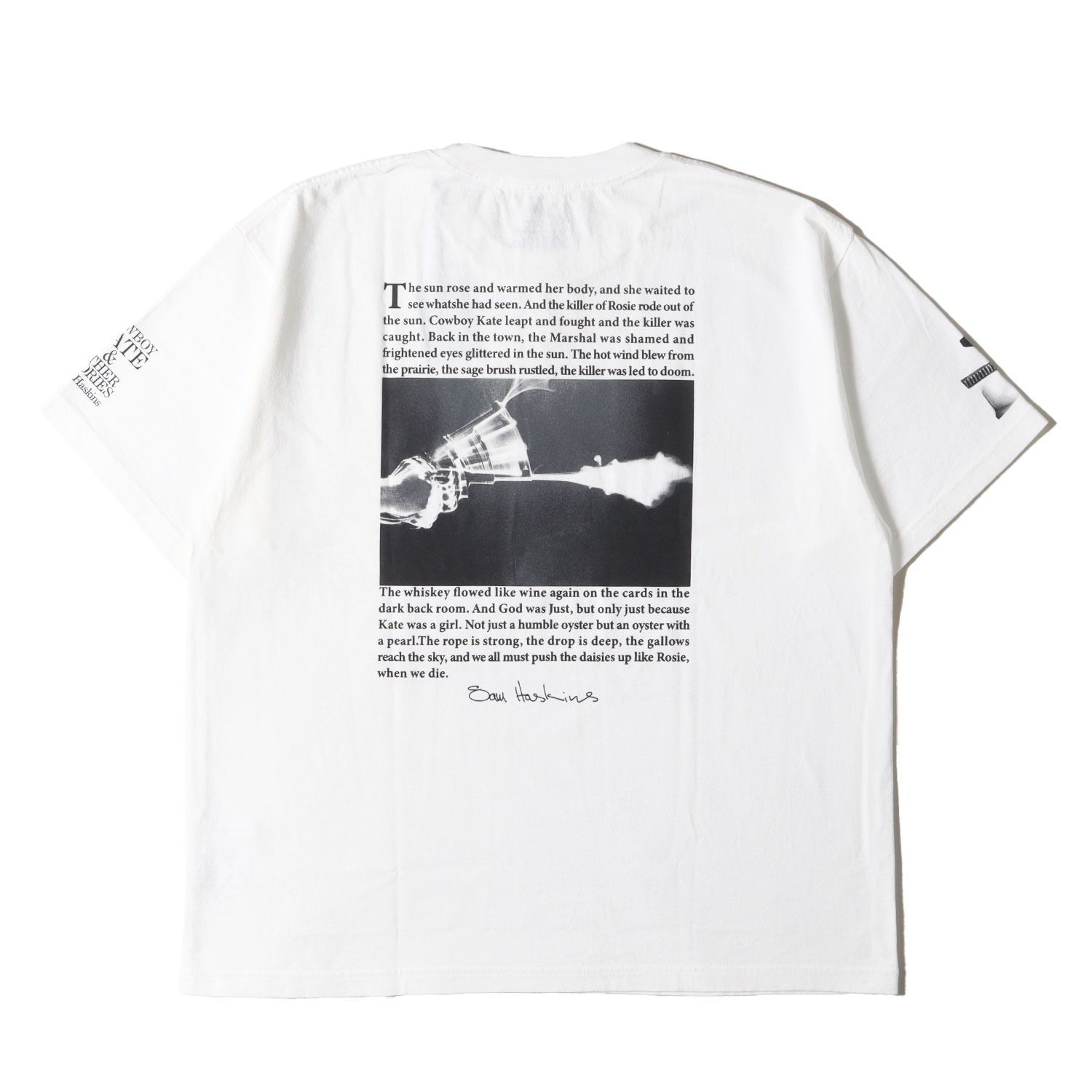 新品】Stie-lo スティーロー Tシャツ ホワイト 白 サイズ:L | 25AW Sam 