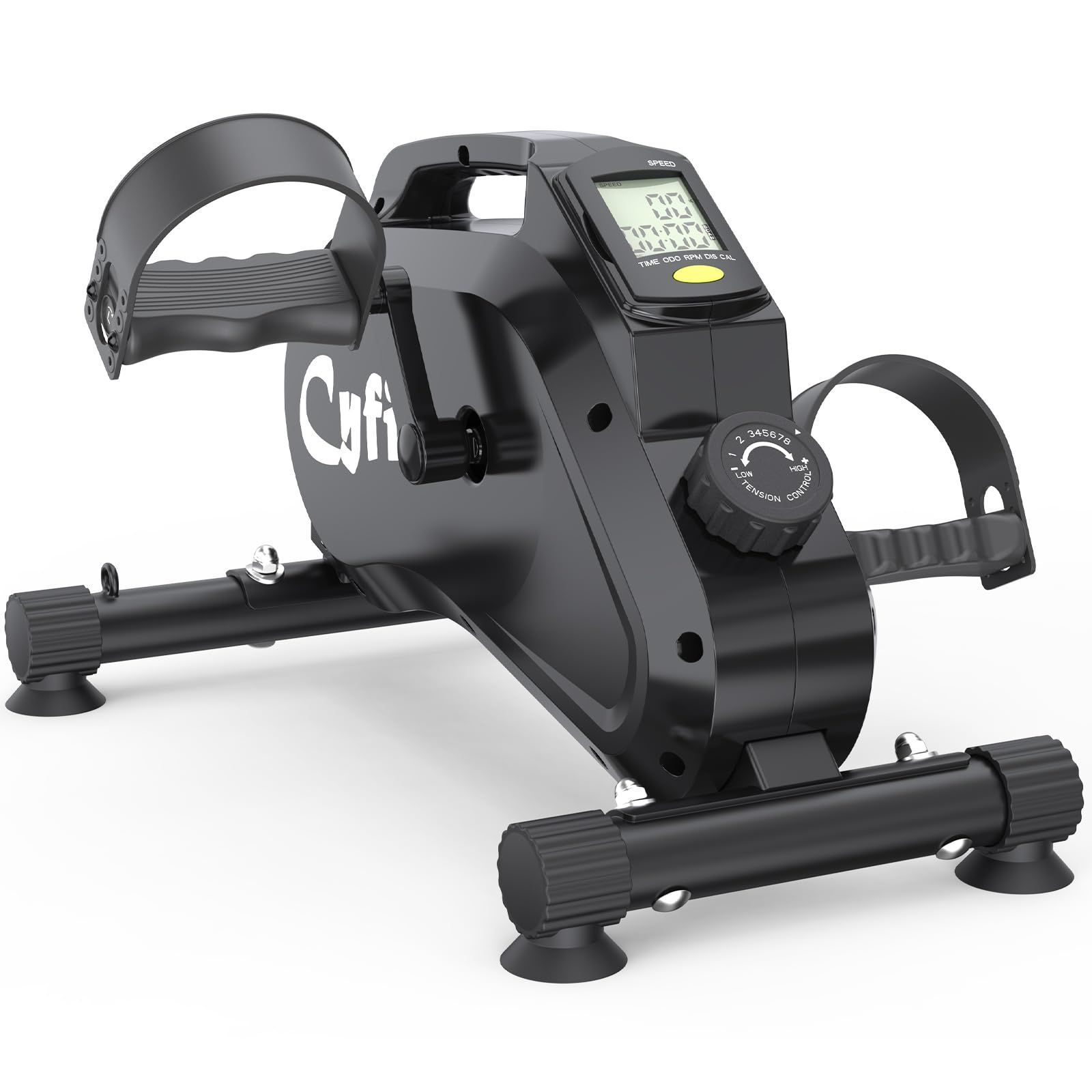 【新着商品】フィットネスバイクミニ 静音 家庭用 座ったまま 8段階負荷調節 耐荷重100kg エアロバイク トレーニング バイク 室内 CYFIE 自転車 スピンバイク エクササイズバイク サイクリング