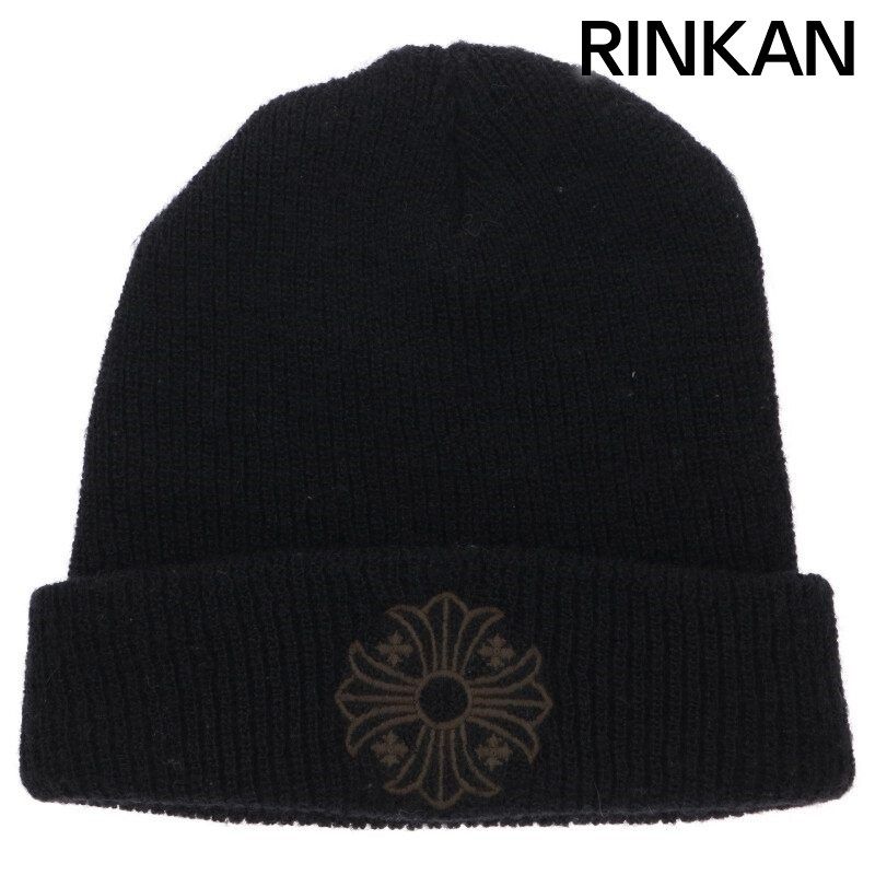 クロムハーツ  WOOL WATCH CAP/ウールワッチキャップ CHプラス刺繍ステッチアクリル帽子 メンズ