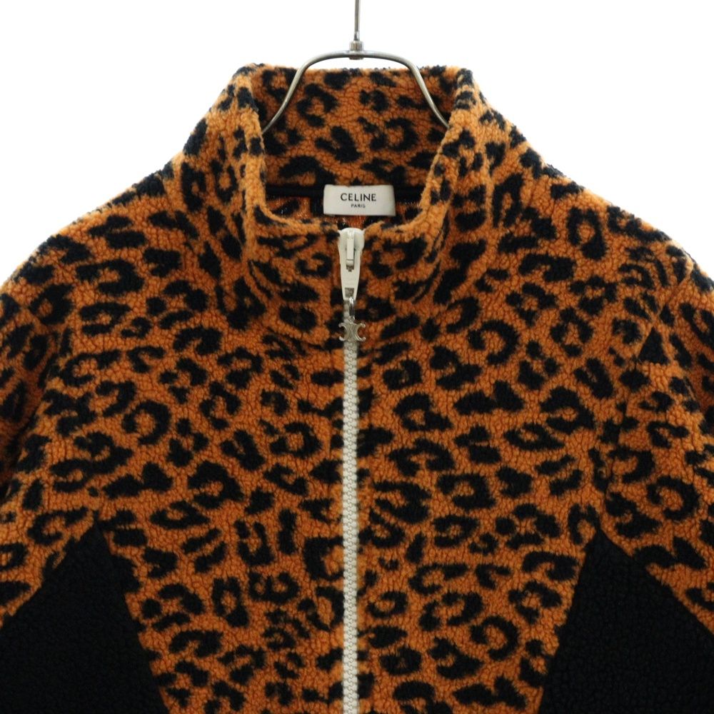 セリーヌ CELINE　ジップアップレオパードブルゾン セリーヌ CELINE ジップアップレオパードブルゾン