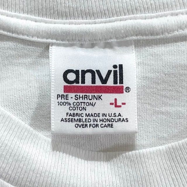 90s ホンジュラス製 anvil 無地 Tシャツ ビンテージ