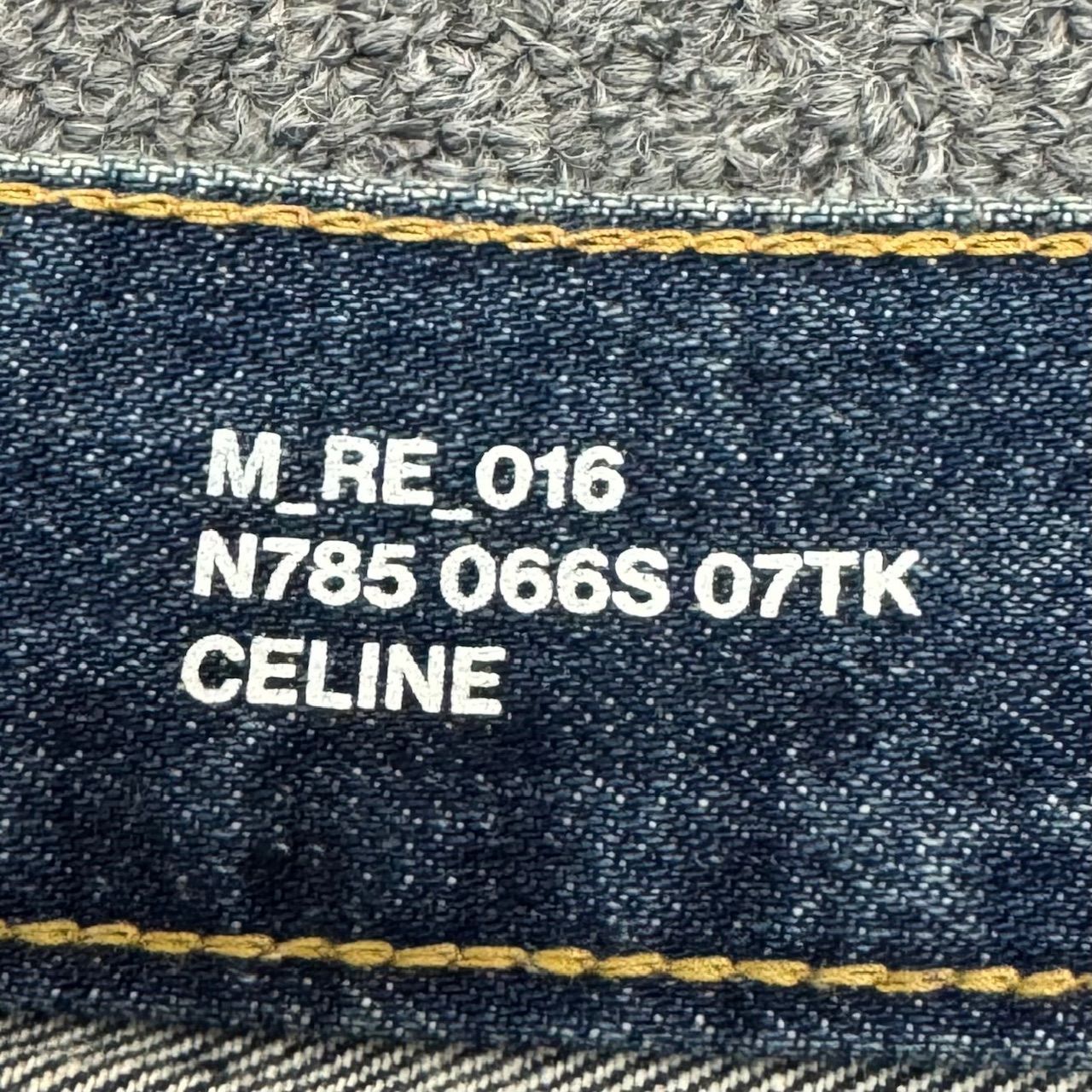 国内正規 CELINE ウェスリー デニムパンツ N785 066S 07TK