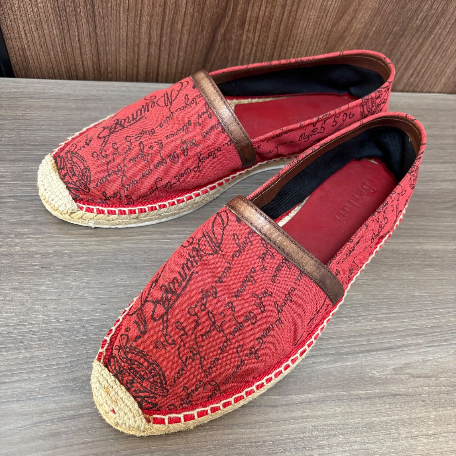 売り尽くし】Berluti ベルルッティ カリグラフィー スリッポン