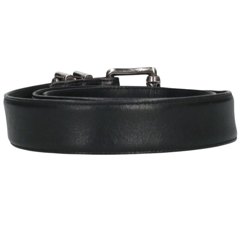 クロムハーツ 3PCローラーベルト1.5レザー 34インチ