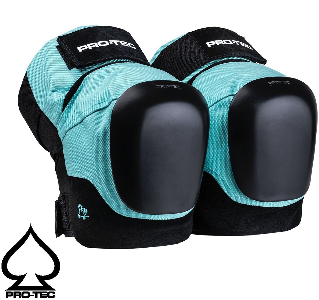 正規輸入品 PRO-TEC PRO LINE PADS PRO KNEE PADS SKY BROWN プロテック ヒザ用プロテクター プロライン プロ ニーパッド スカイ ブラウン