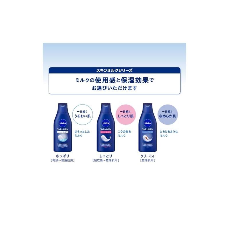 ニベア スキンミルク しっとり ポンプタイプ 350g 高保湿