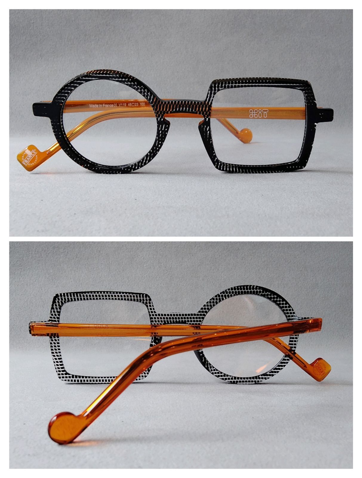 再入荷‼】丸四角メガネ XiT eyewear（エックスアイティ）「V 119 / 100