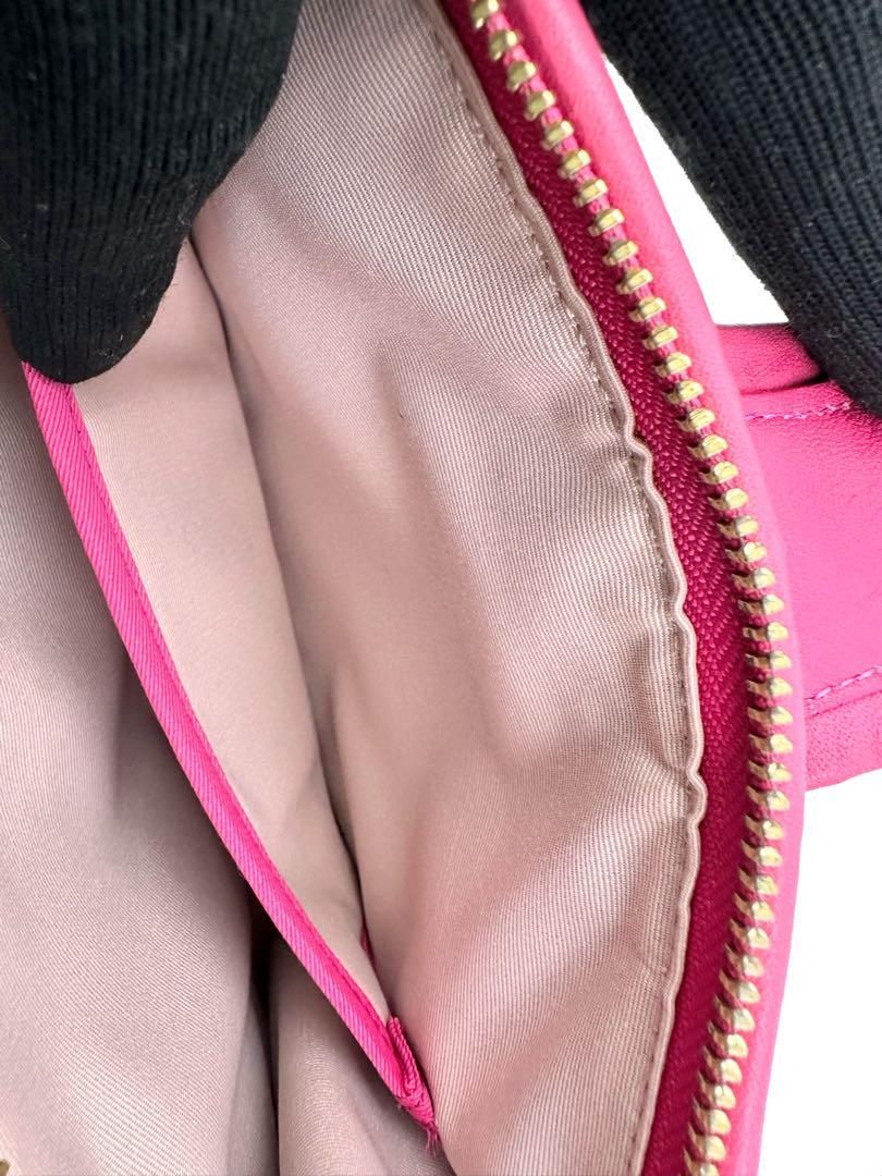 COACH カゴバッグ ピンク Coachピンクのかごバッグ 美品COACHコーチ