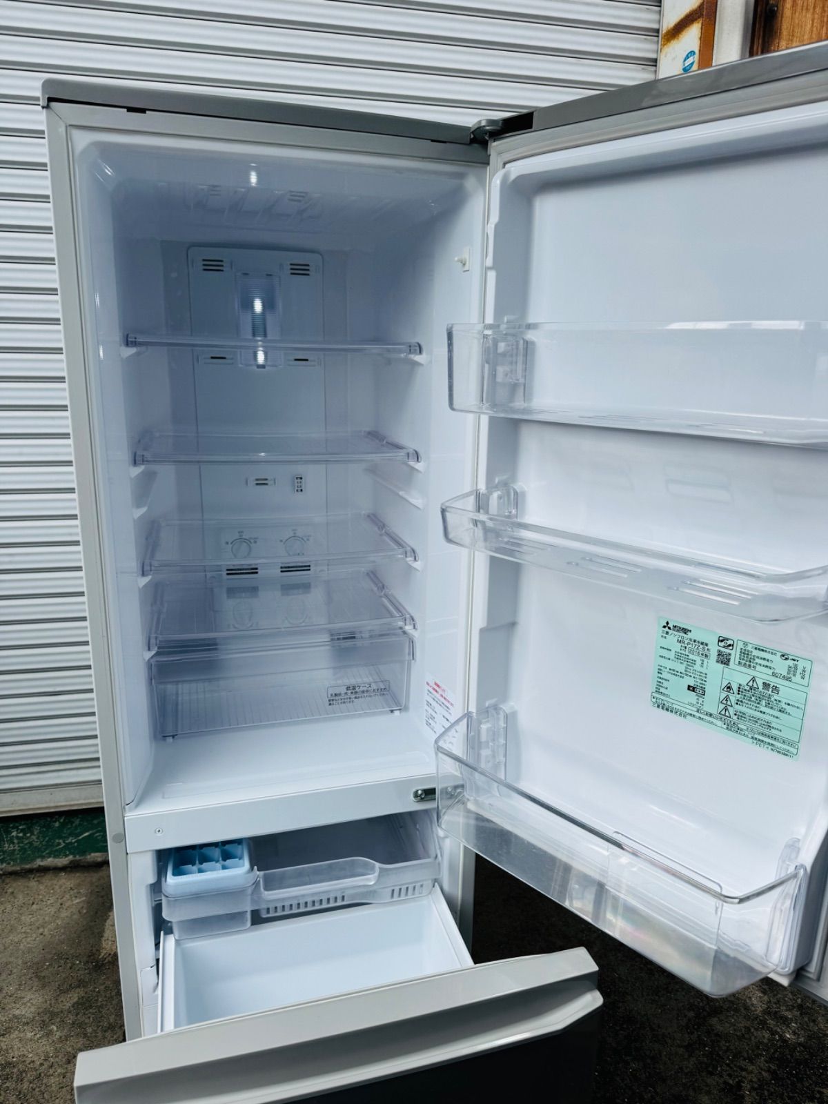 10h18 MITSUBISHI 三菱ノンフロン冷凍冷蔵庫 MR-P17Z-S形 168L 2016年製 WWW_KANDAIZUMI_COM