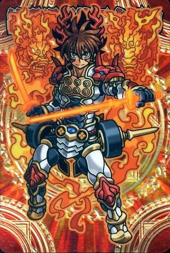 中古】神羅万象チョコ 一鬼 085[GR]：神聖輝焔龍王火牙刀 - メルカリ