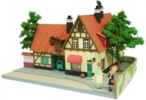 [Used] Plastic Model Kiki's Delivery Service Gookyokipan Shop “Minichuart Kit Studio Ghibli Series” [MK07-43]