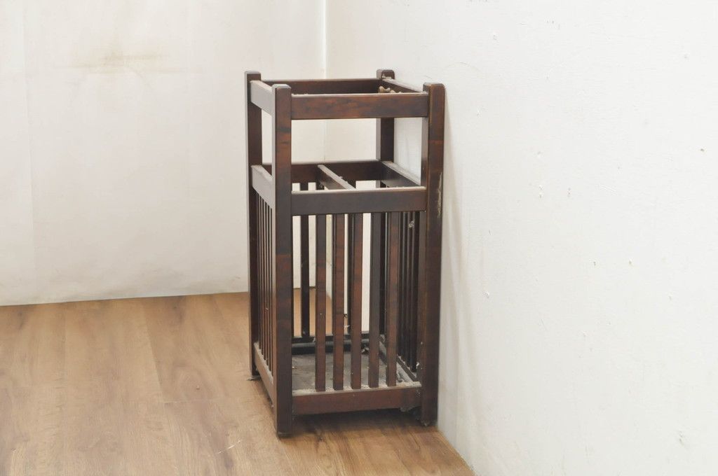 【 希少 】北海道民芸家具 傘立て ☆事前問合せ必須☆ 北海道民芸家具 傘立て 和製ビンテージ 希少 廃番