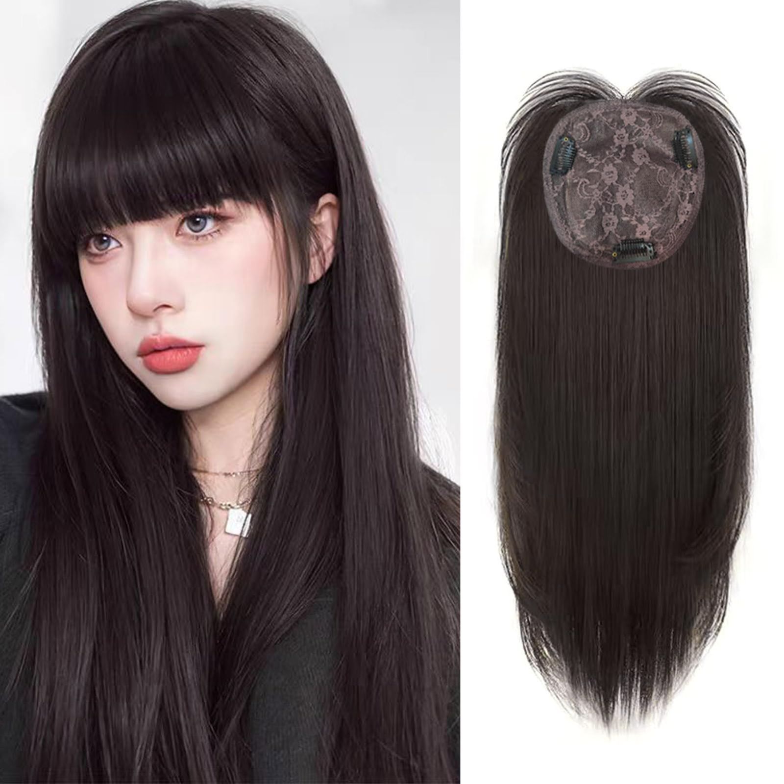 『数量限定』  50cm 部分ウィッグ ストレート 前髪ウィッグ 頭頂部 女装 つけ毛 ウィッグ セミロング ロング カツラ 女性 ロングウィッグ ワンタッチ ウィッグ ヘアピース コスプレ 長い髪 フルウィッグ 医療用ウィッグ ウィッグ  ブラックブラウン ウィッグ ロング ストレート フルウィッグ 女性 自然 ウイッグ かつら ウイック 医療用ウィッグ 髪 黒髪 金髪 コスプレ 安い レディース 耐熱  C8273 爆買 : Hai Hai - 通販 - Yahoo!ショッピング