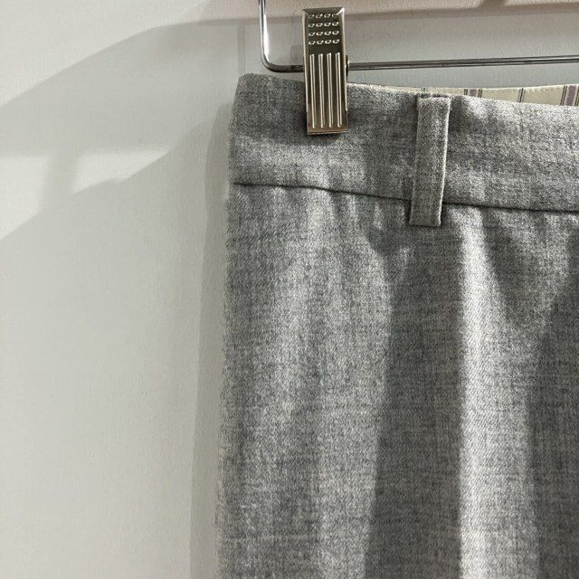アンタイトル UNTITLED 美品 パンツ スラックス ウール センター