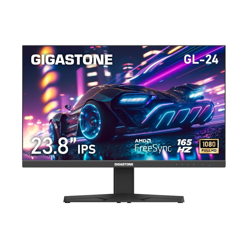 【数量限定】対応 FHD FreeSync 1920 x AMD 1080 1080P 165Hz 178広い視野角 フレームレス IPS PCモニタースピーカー内蔵 ブルーライト軽減 ゲーミングモニター 人間工学角度調整 VESA対応 23.8インチ 1