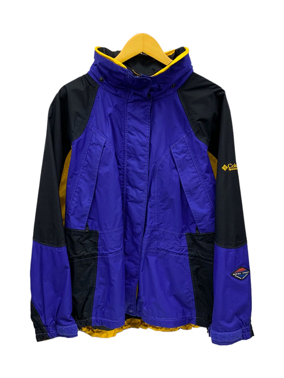 Columbia (コロンビア) Sportswear Company マウンテンパーカー RN69724 CA05367 Ⅼ ブルー イエロー  ブラック レディース /036 - メルカリ