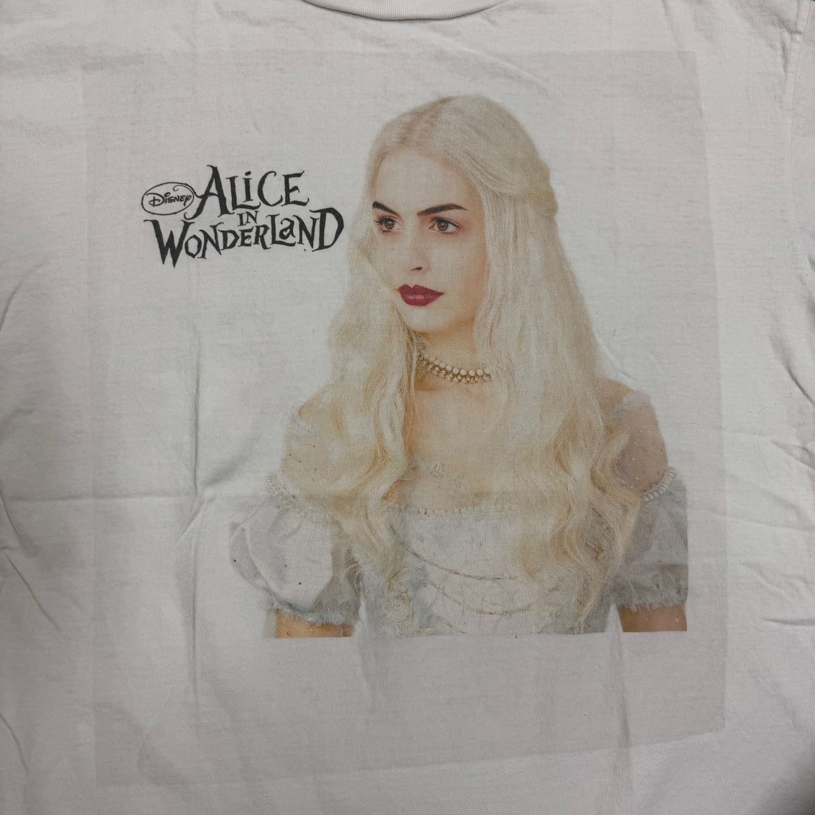 SAINT MICHAEL × Disney 23SS DS_SS TEE WHITE QN アリスイン
