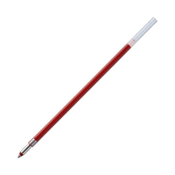 (まとめ) プラチナ 油性ボールペン替芯(なめらかインク多色用) 0.7mm 赤