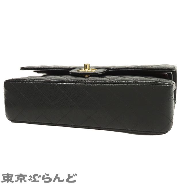 シャネル マトラッセチェーンショルダー アイウェアケース キャビアスキンブラック CHANEL シャネル マトラッセ キャビアスキン チェーンウォレット