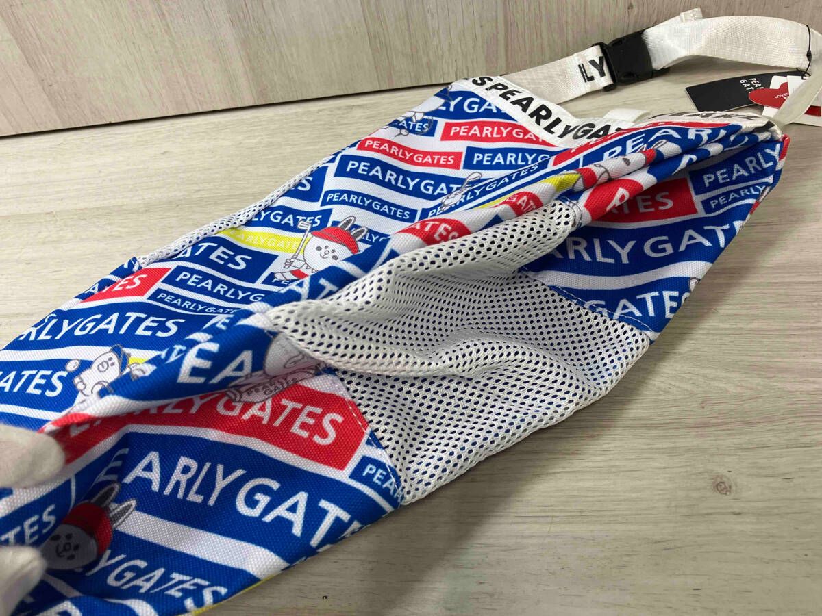 【初売り】 タグ付き】PEARLY GATES ゴルフ シューズケース FRIENDS LINE × シューズケース
