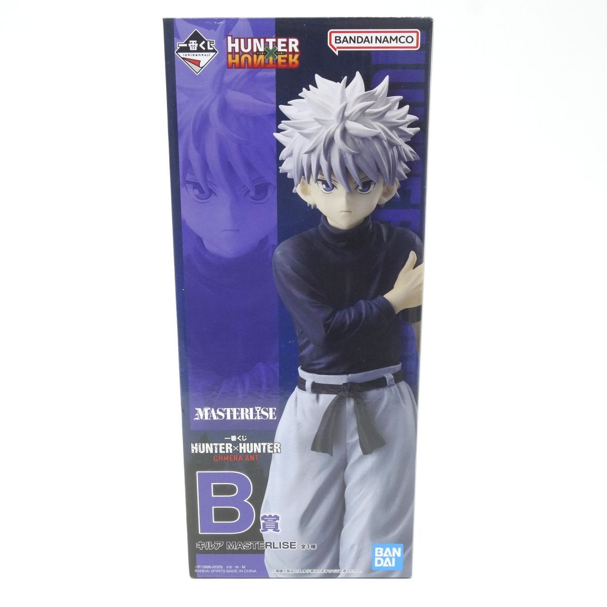 BANDAI MASTERISE キルア フィギュア 一番くじ 一番くじ HUNTER×HUNTER CHMERA ANT B賞 キルア フィギュア