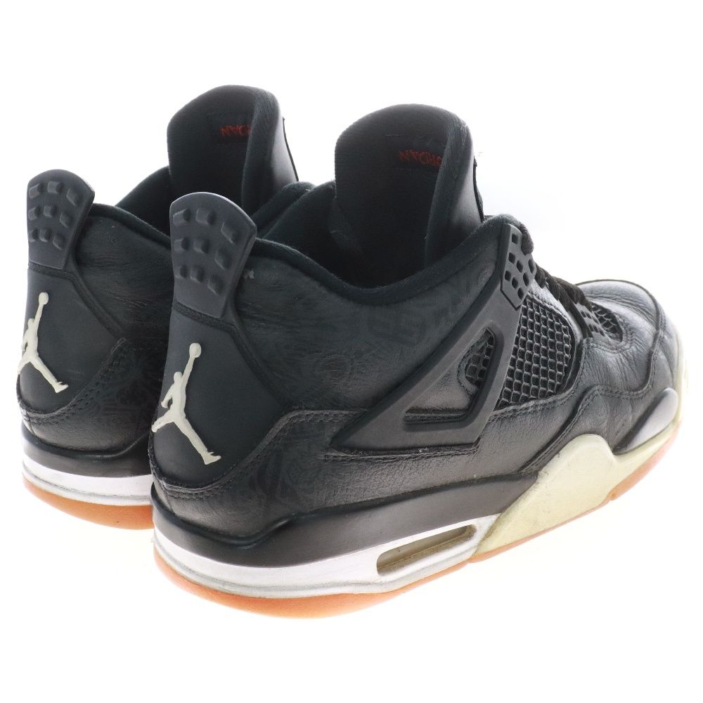 NIKE (ナイキ) AIR JORDAN 4 RETRO SE LASER BLACK GUM エアジョーダン 