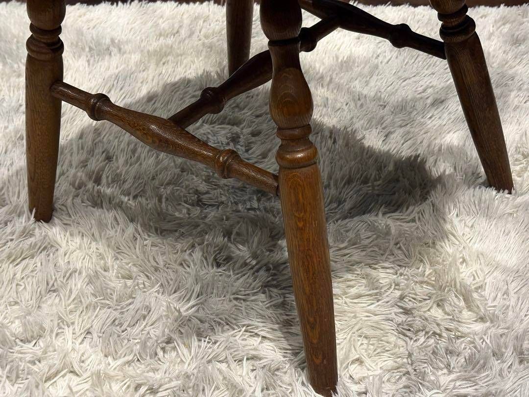 KMK 無垢材 ウィンザーチェア スポークチェア 飛騨産業 アンティーク