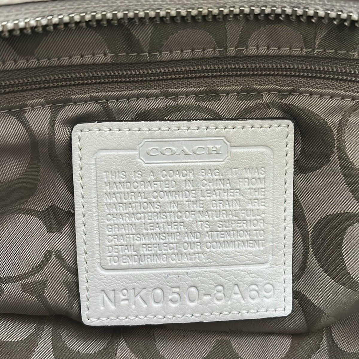 お値下げしました⭐︎「美品」Coach レザー ハンドバッグ ベージュ 中型 コーチ COACH バッグ （ベージュ） -ファッション通販 FASHION