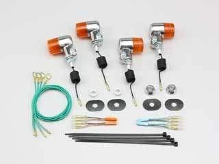 3営業日で発送 ハリケーン ミニウインカーkit 品番 HA5723-01 オレンジレンズ