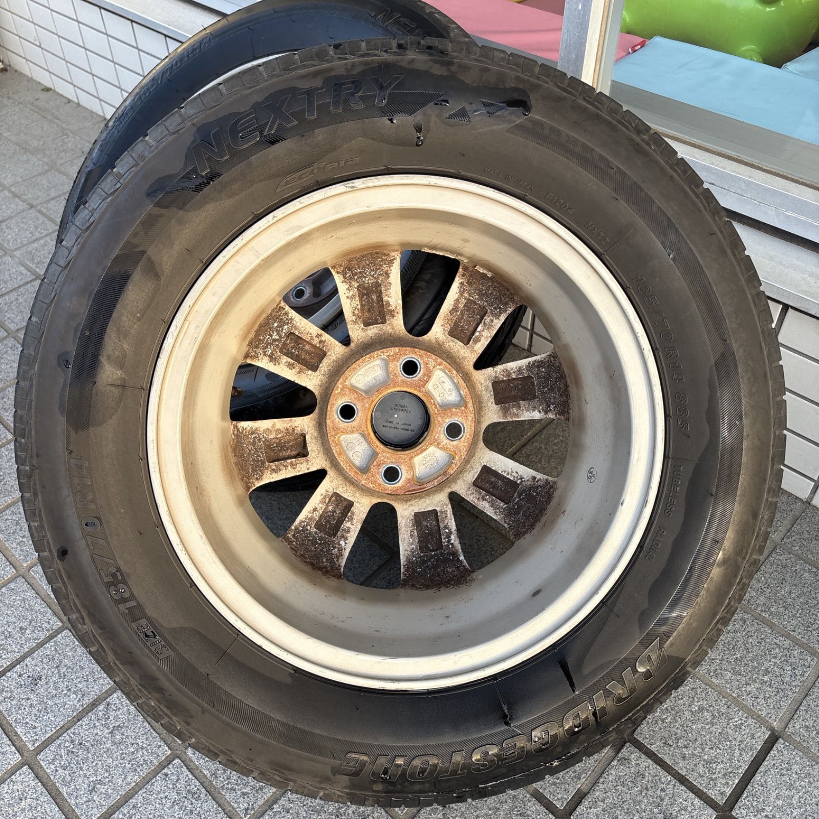 ホンダ フリード Modulo モデューロ 185/70R14 純正ホイール ホンダ フリード Modulo モデューロ 185/70R14 純正ホイール