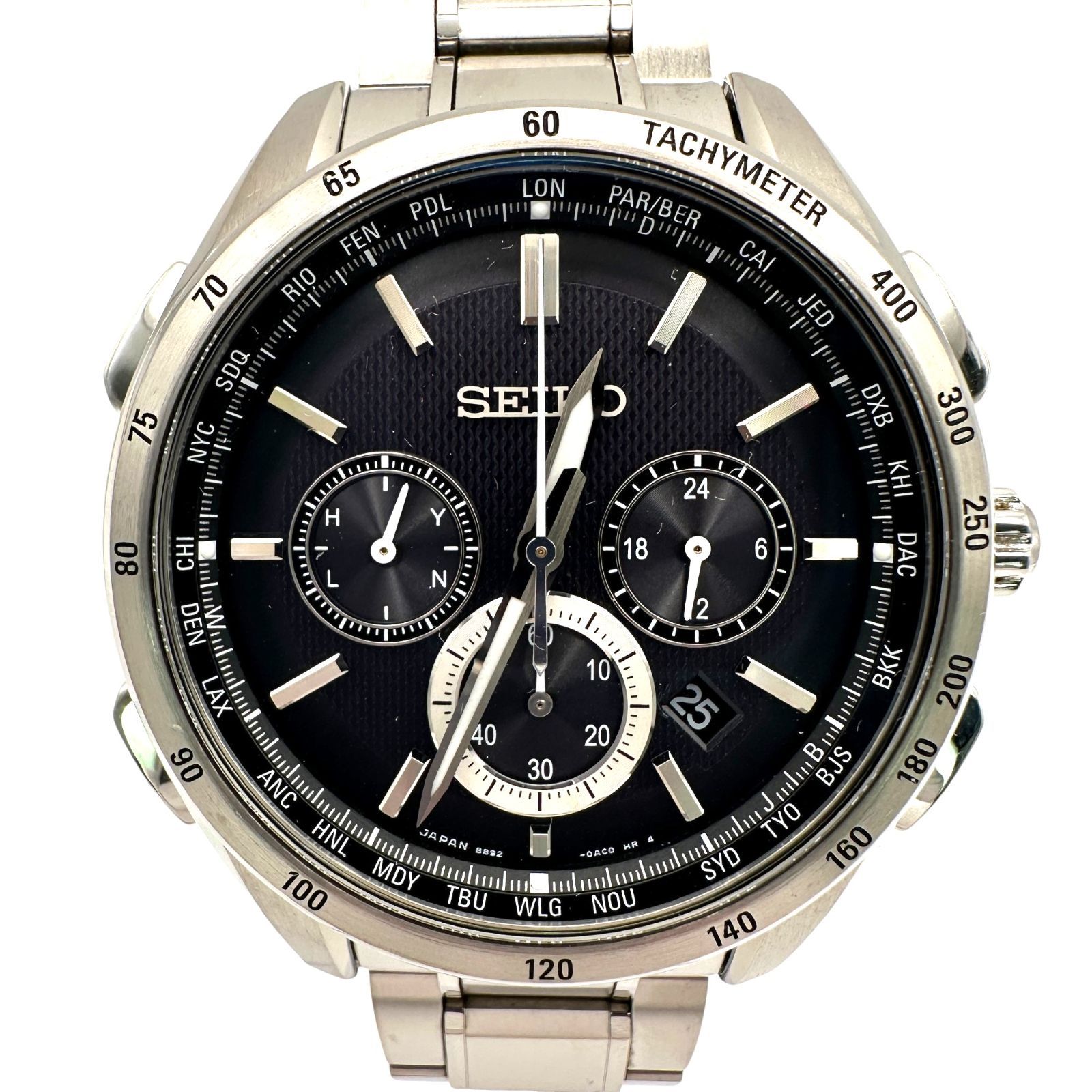 SEIKO】 セイコー ブライツ SAGA193 8B92-0AB0 電波ソーラー 電波