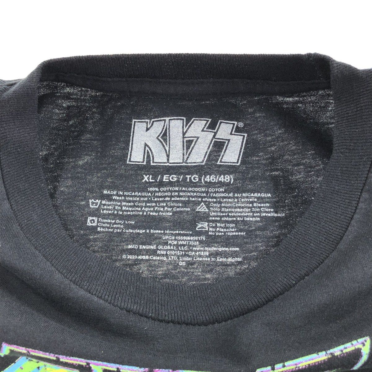 KISS バンT 予約商品】KISS バンドTシャツ ユニセックス: Vintage