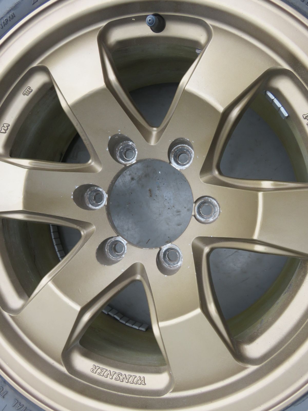SFC2175 パジェロから取外し WEDS WINSNER 16インチ 16×7.5JJ 0 6穴 PCD139.7 ホイールタイヤ 235 85R16 パジェロ FFCRYSTALESIA_COM