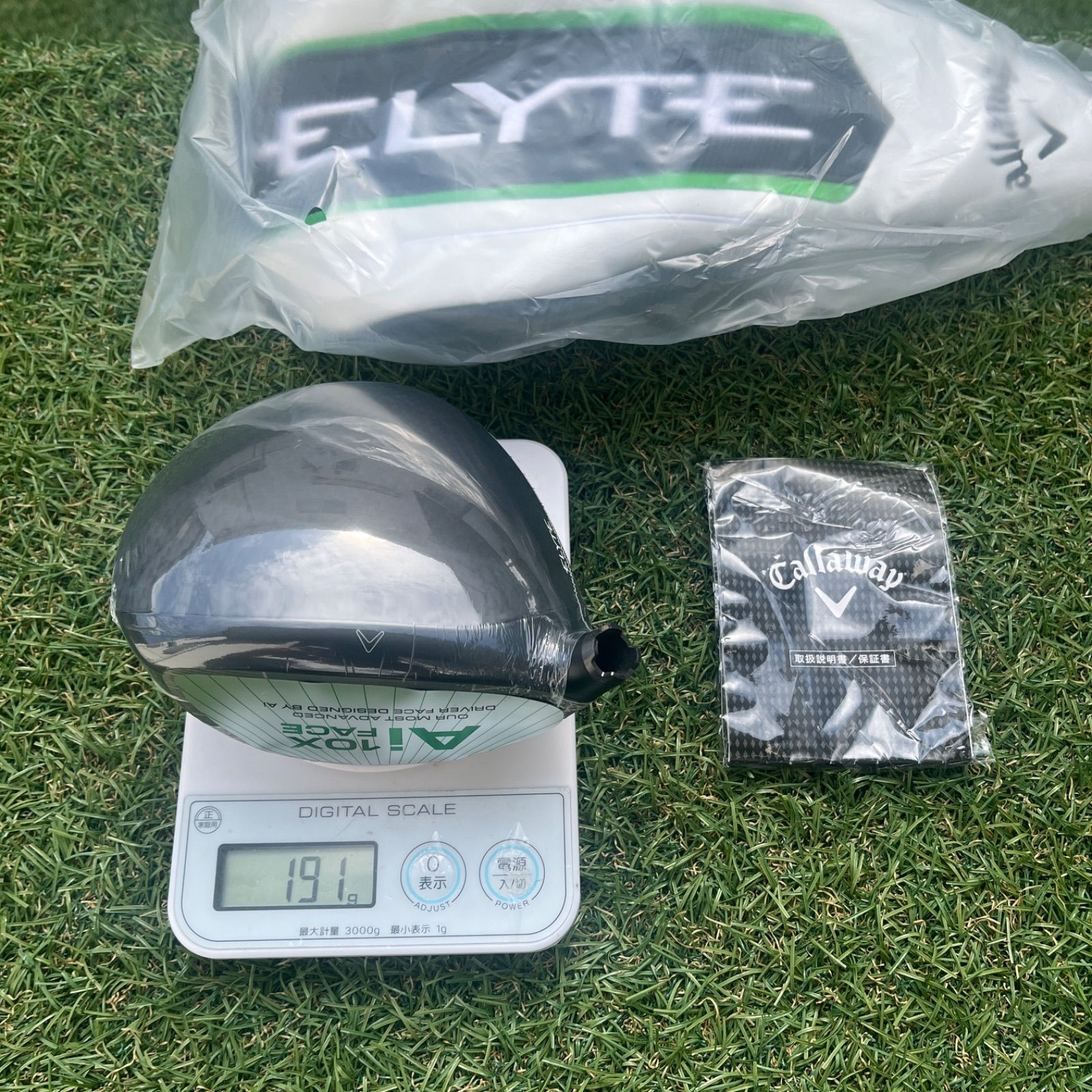 キャロウェイ ELYTE エリート　X ドライバー　ヘッド　10.5° キャロウェイ ELYTE（エリート）X ドライバーヘッド 1W 10.5