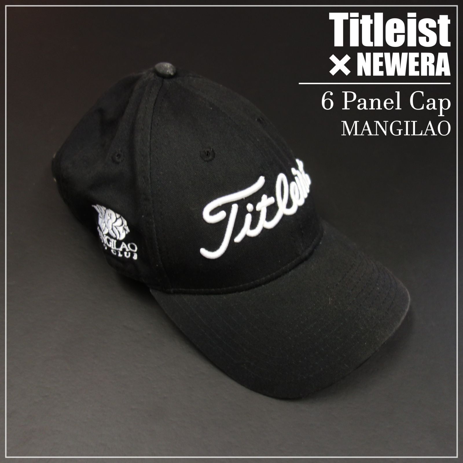 人気アイテム☆Titleist × NEWERA タイトリスト×ニューエラ 6パネル 