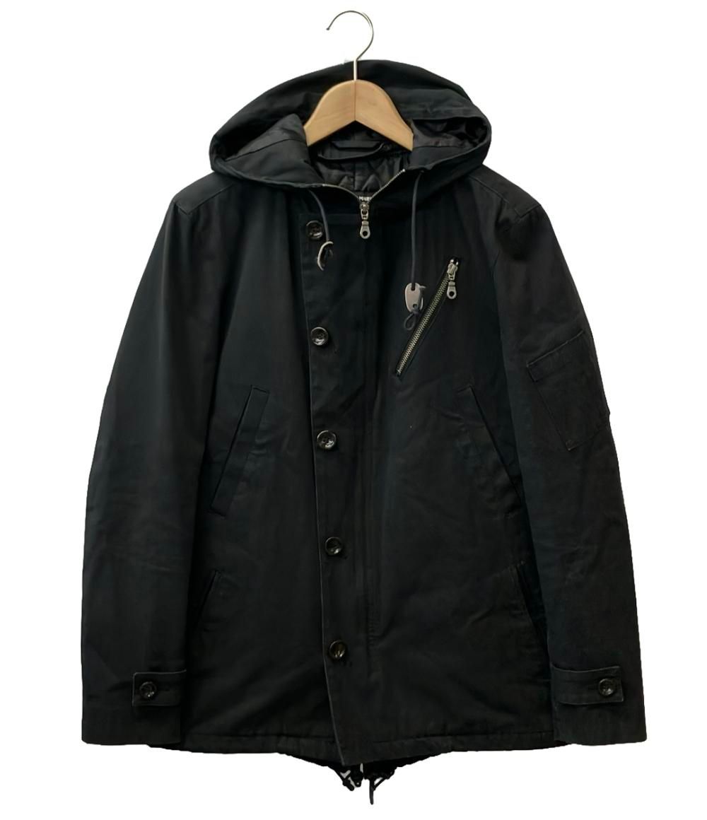 ハムネット コート フード付き メンズ SIZE L HAMNETT
