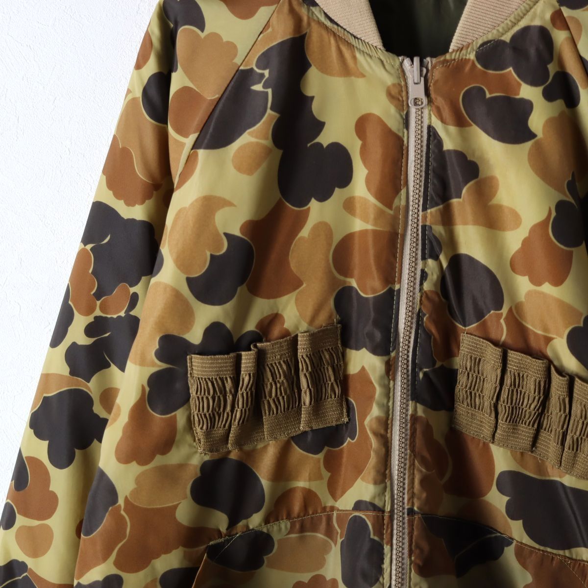 初期 コロンビア Columbia リバーシブル ジャケット MA-1 ハンティング size L / 古着 ヴィンテージ 初期 コロンビア Columbia リバーシブル ジャケット MA-1