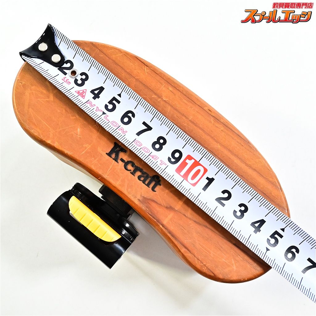  Kクラフト くり抜き式木製餌箱 Sサイズ 16 cmx 6 cm ワンタッチ着脱 開閉部マグネット式 K craft K_060 e 07856 フィッシング便利グッズ 魚群探知機 その他 フィッシングツール