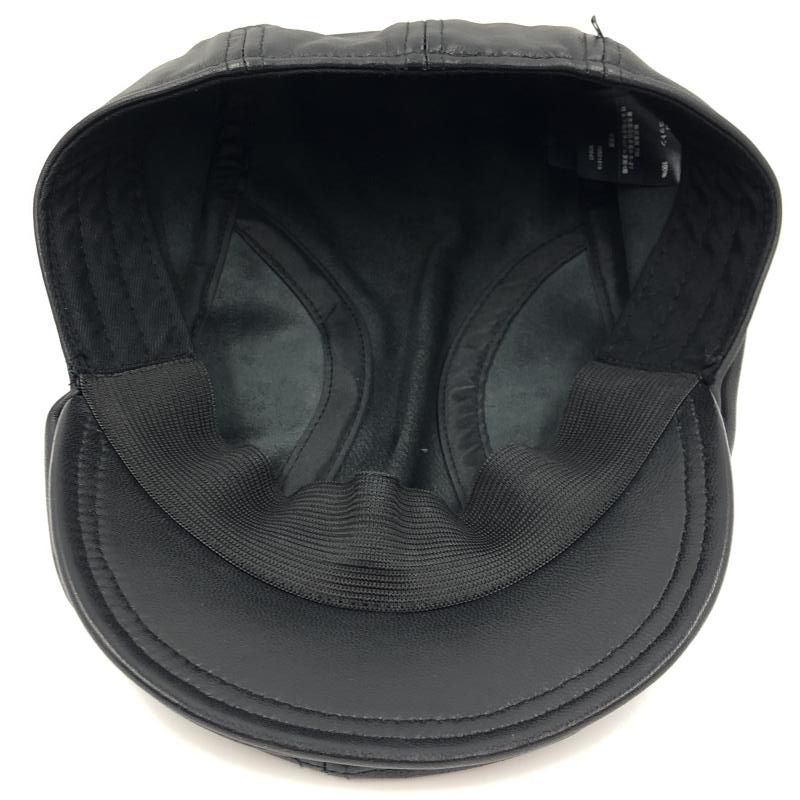  ショット Schott ラムレザーハンチング ブラック サイズ 782-2974002 24 ハンチング 帽子