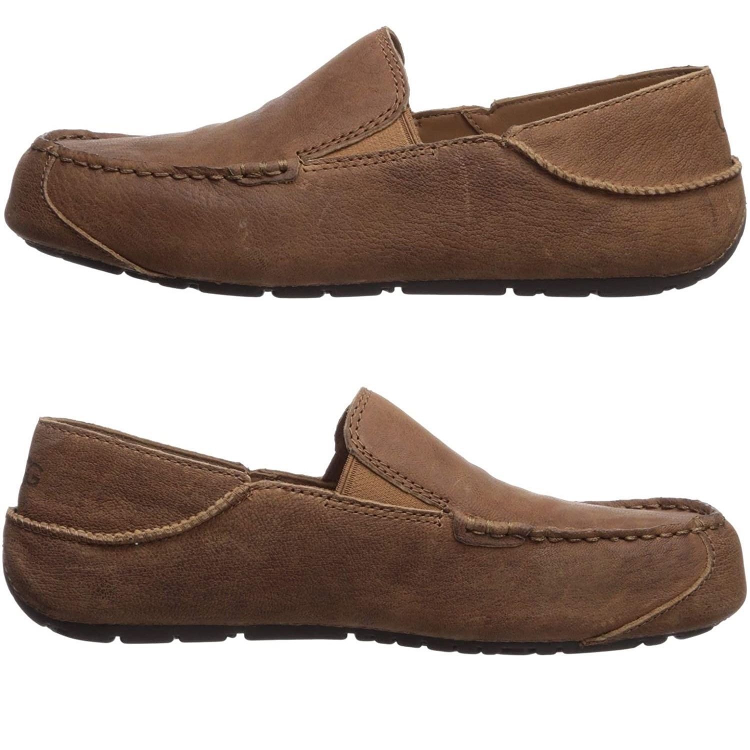 UGG Upshaw 1108189モカシン ローファー レザー シューズ