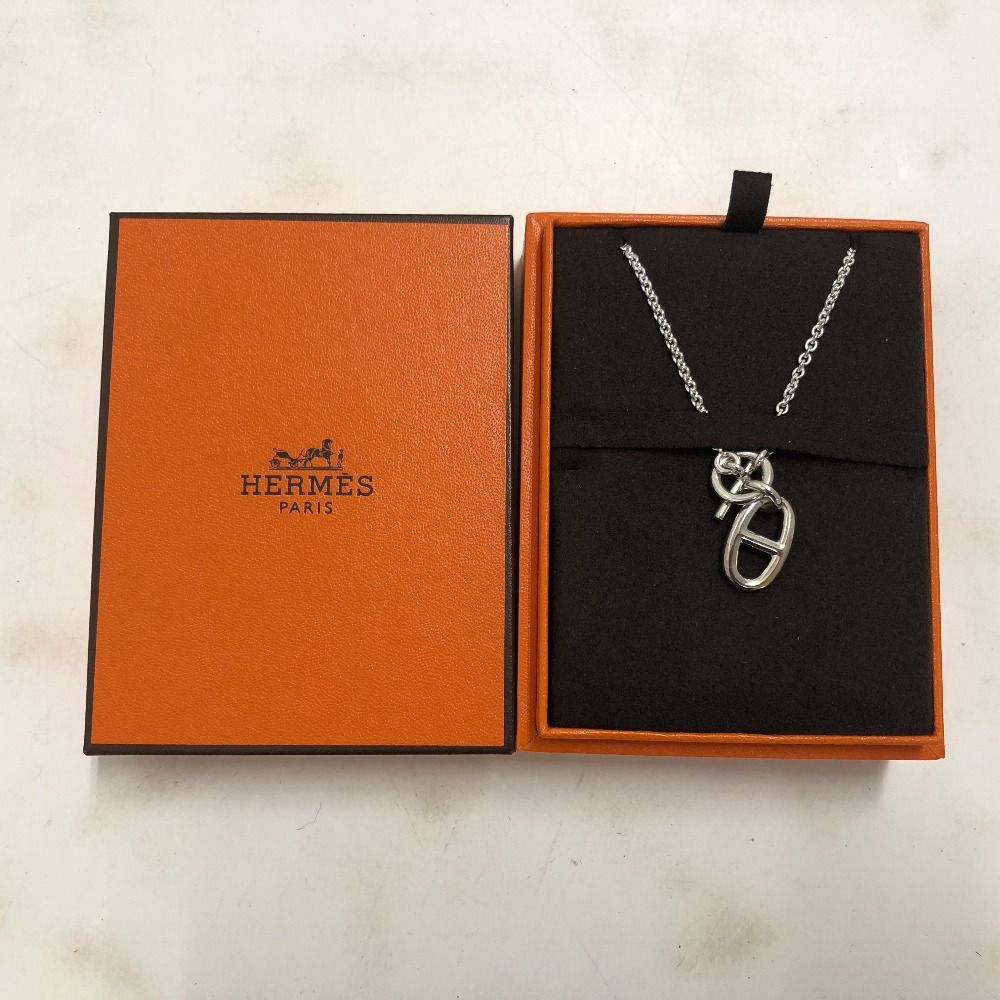 02w17588 エルメス HERMES シェーヌダンクル ネックレス Ag925