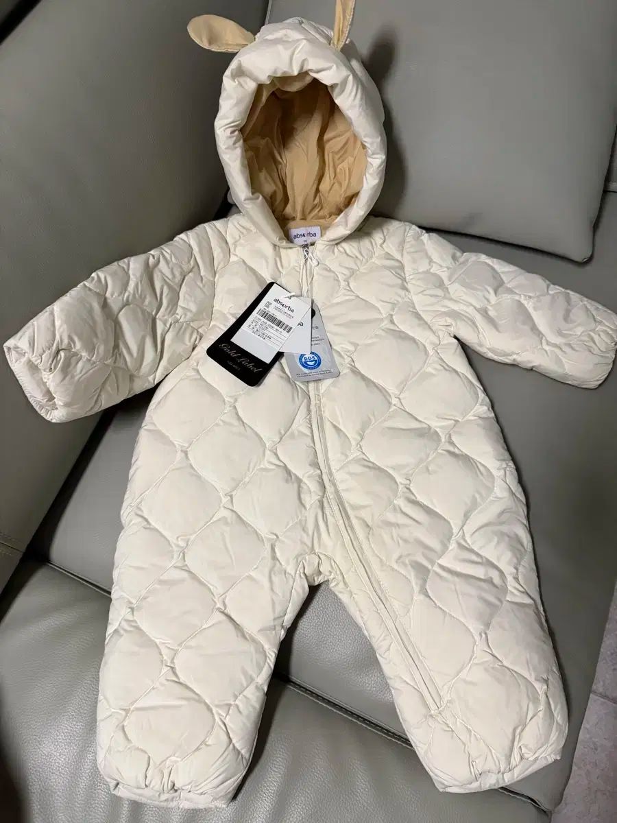 送料込 グースダウン 宇宙服 80 新生児 ダウン ダックダウン 赤ちゃん