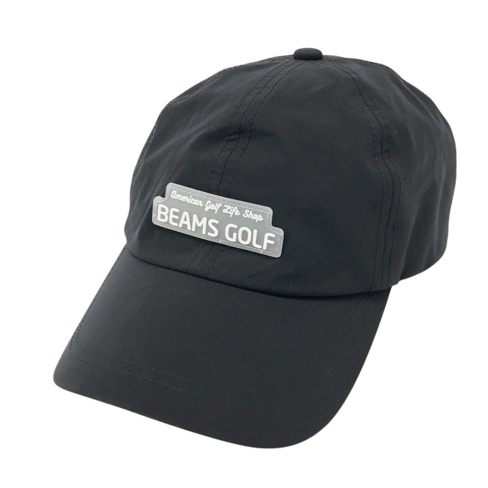 BEAMS GOLF ビームスゴルフ キャップ ブラック ゴルフ マーカー付き BEAMS GOLF ✖︎ゴルフフィッカーズブラックキャップ BEAMS - ビームス