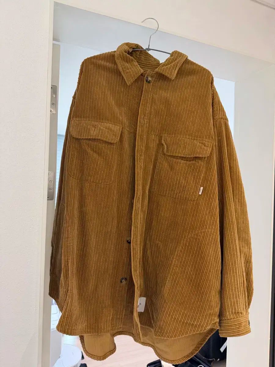 wtaps ダブルタップス コーデュロイ オーバーサイズシャツ